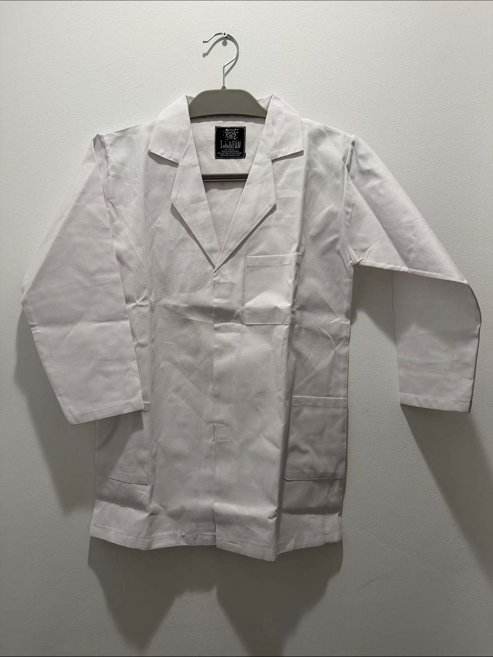 Kids White Lab Coat Costume - Classic Doctor Jacket